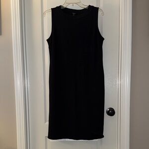 Talbots Classic Black Midi Dress